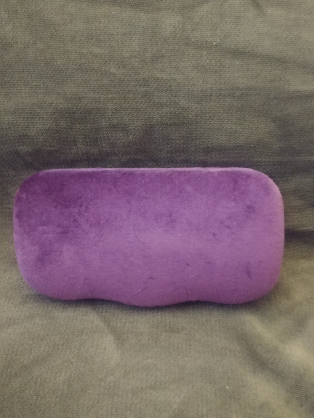 Purple Velvet Eyewear Case Gucci